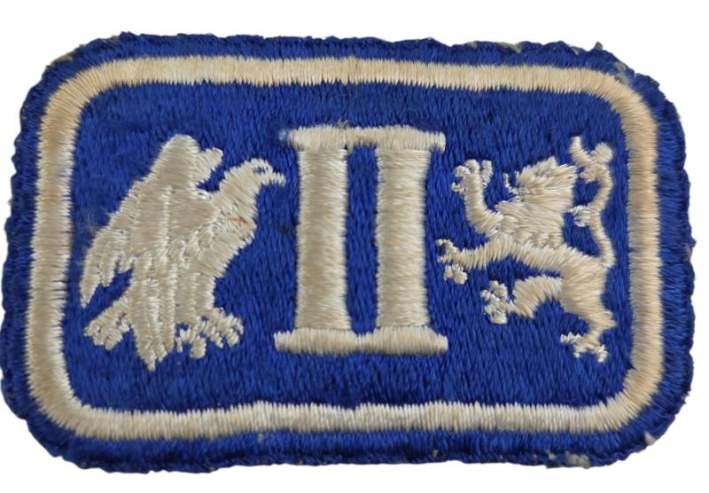 a us ww2  2nd army corps patton