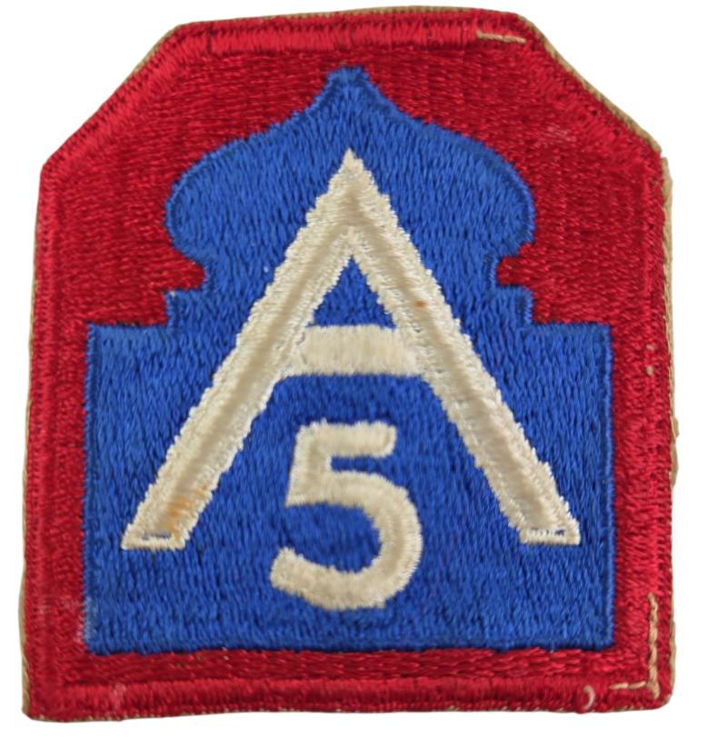 a us ww2 5th army  division patch