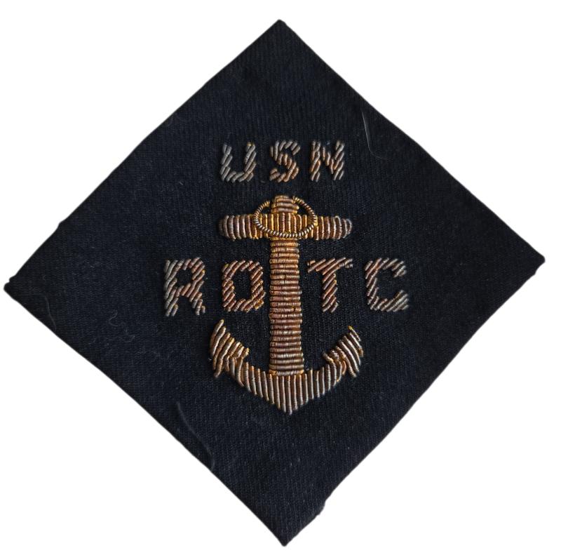 a pre ww2  vintage us navy rotc bullion patch