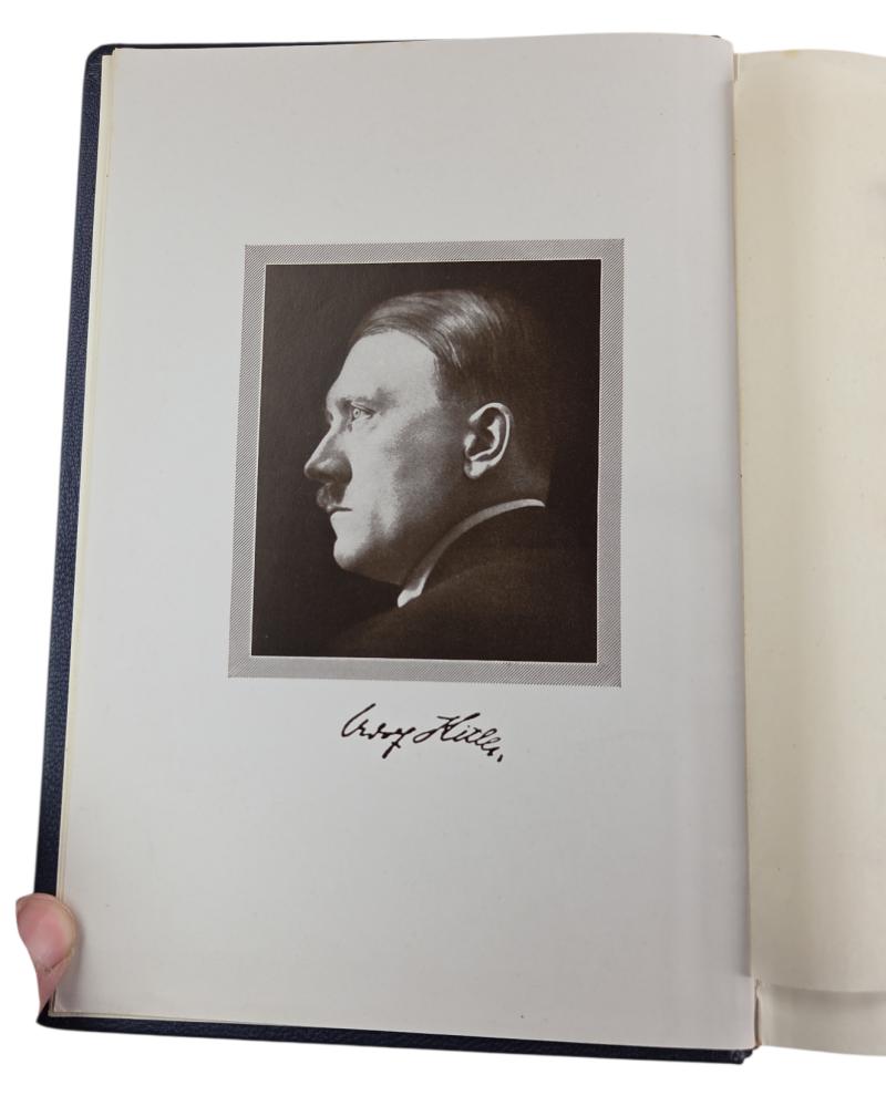 a rare German edition of Mein Kampf from 1939, published for the 50th birthday of Adolf Hitler.