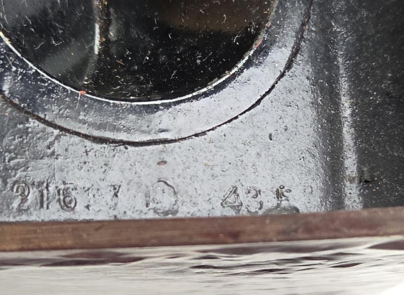 a Original German World War II field telephone FF33, dated i think 1943.