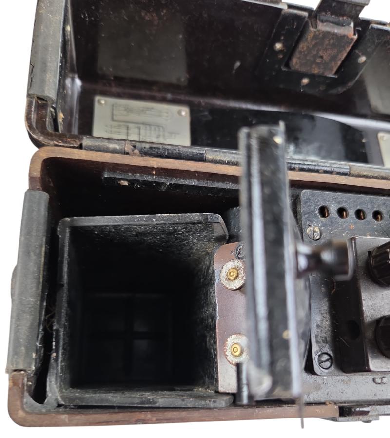 a Original German World War II field telephone FF33, dated i think 1943.