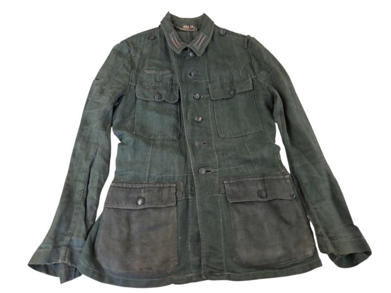a wehrmacht m43 drillich uniform jacket