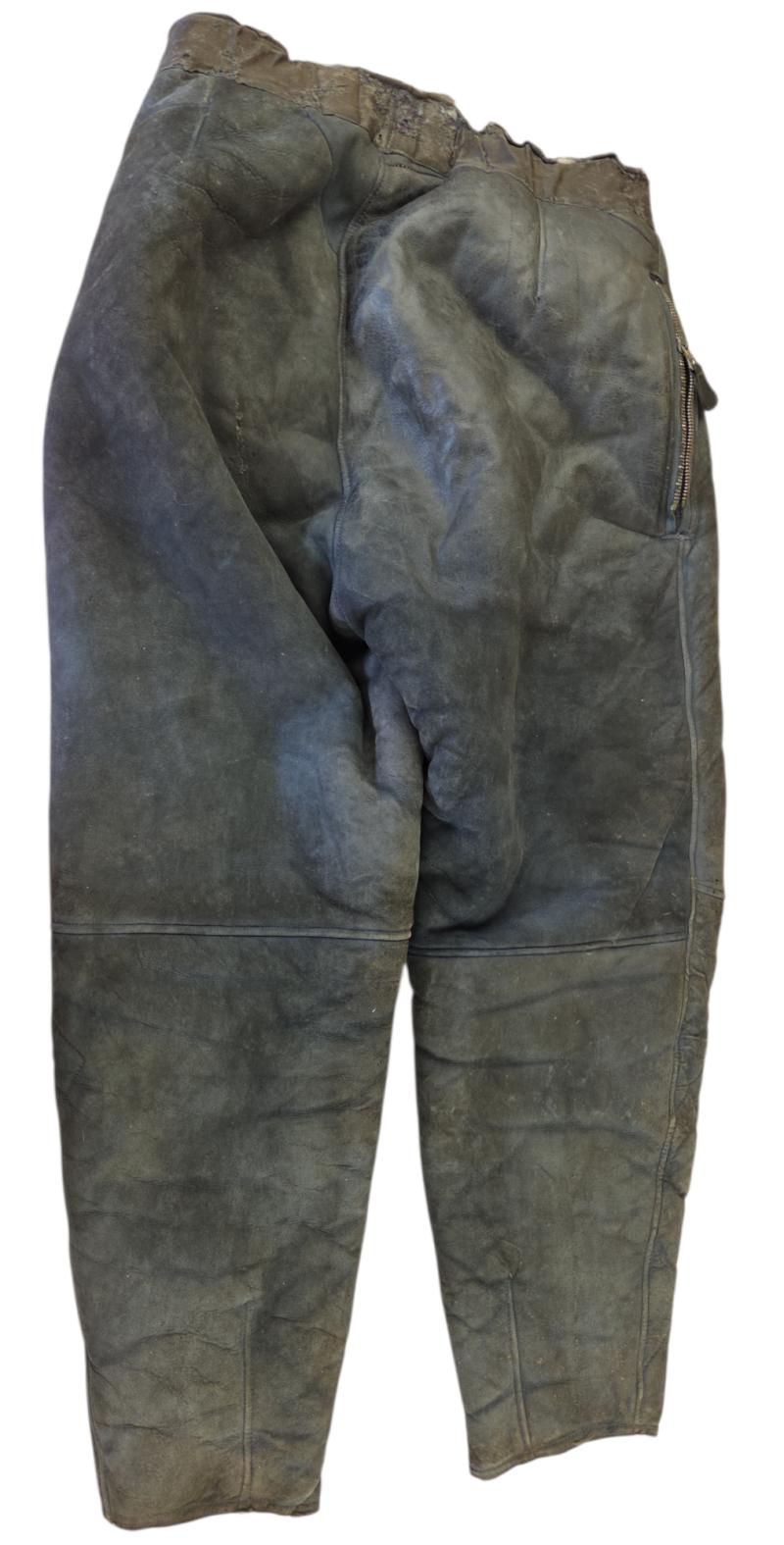 German WWII Luftwaffe thermal trousers for pilots and crew