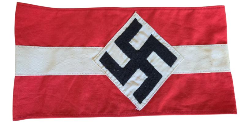 a  German WWII Hitler Youth armband