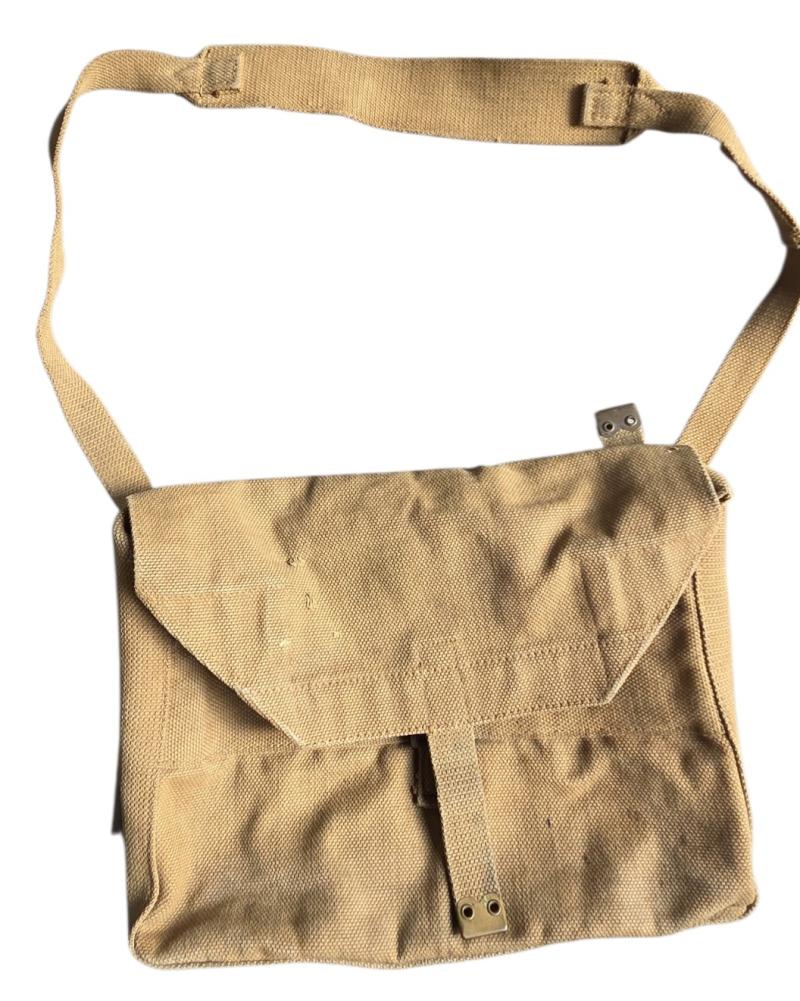 a british ww2 webbing officers bag