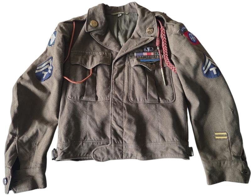 US WW2 101st & 82nd Airborne M-1944 Ike Jacket
