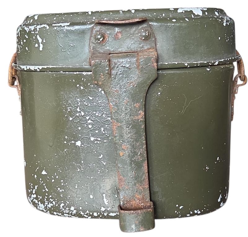 a German Wehrmacht M31 Messtin (or Essgeschirr).