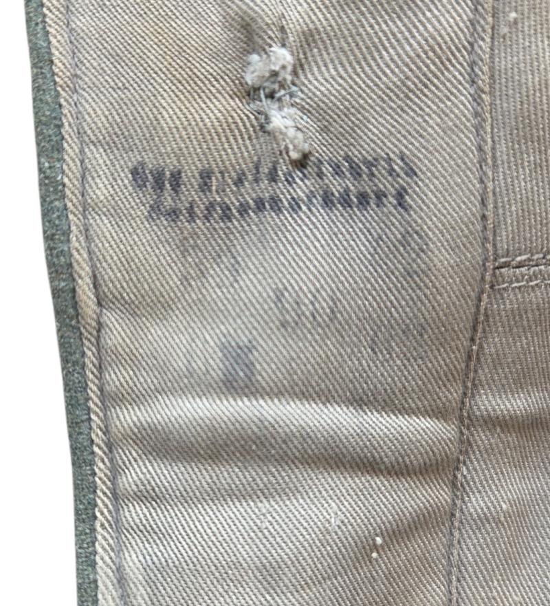 a Wehrmacht heer M40 machine gunner Combat tunic