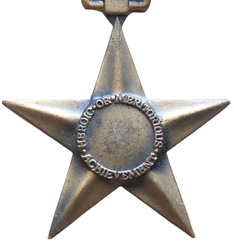a US Bronze star The Bronze