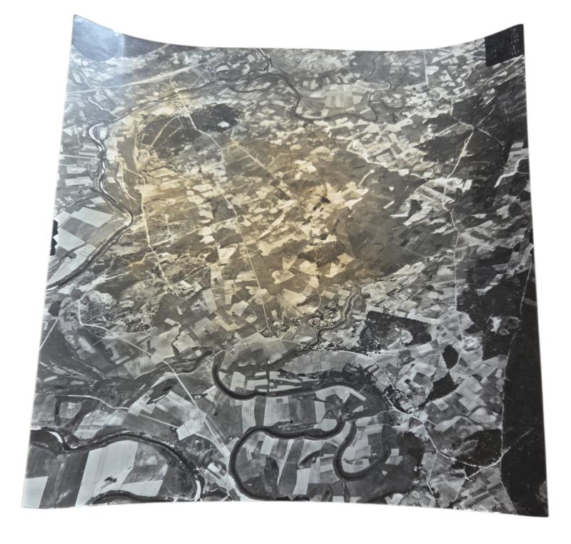 a German WWII aerial photo, I think of Russia