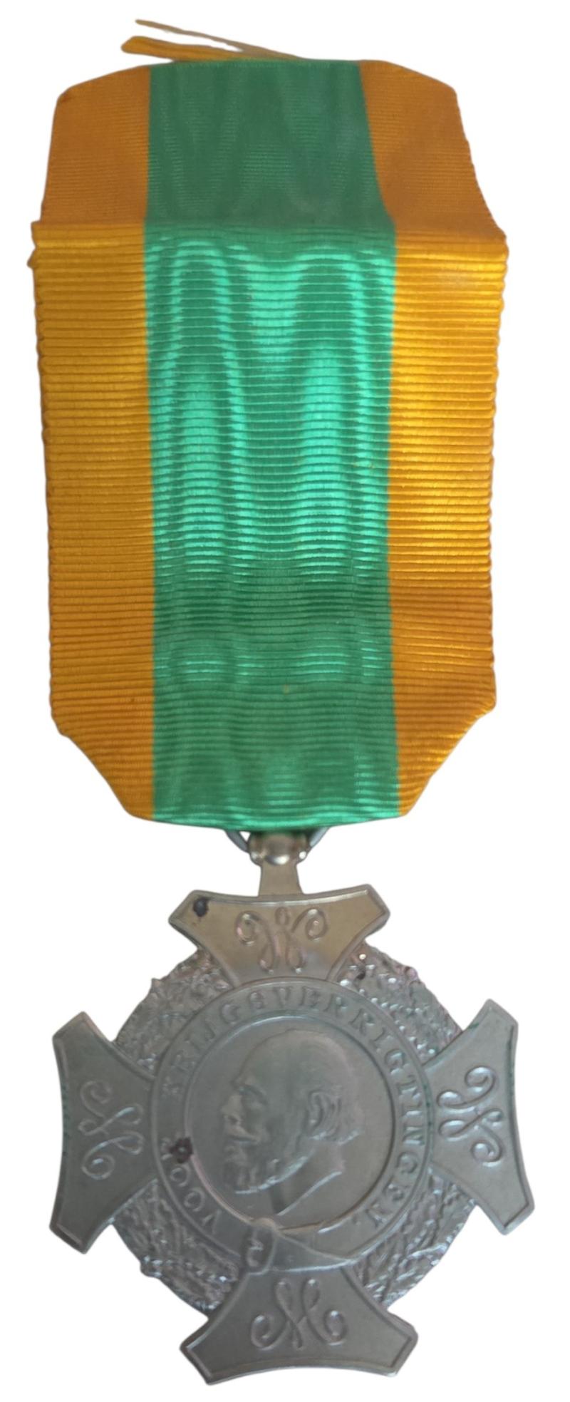 Original 1869 Dutch 'Voor Krijgsverrichtingen' medal