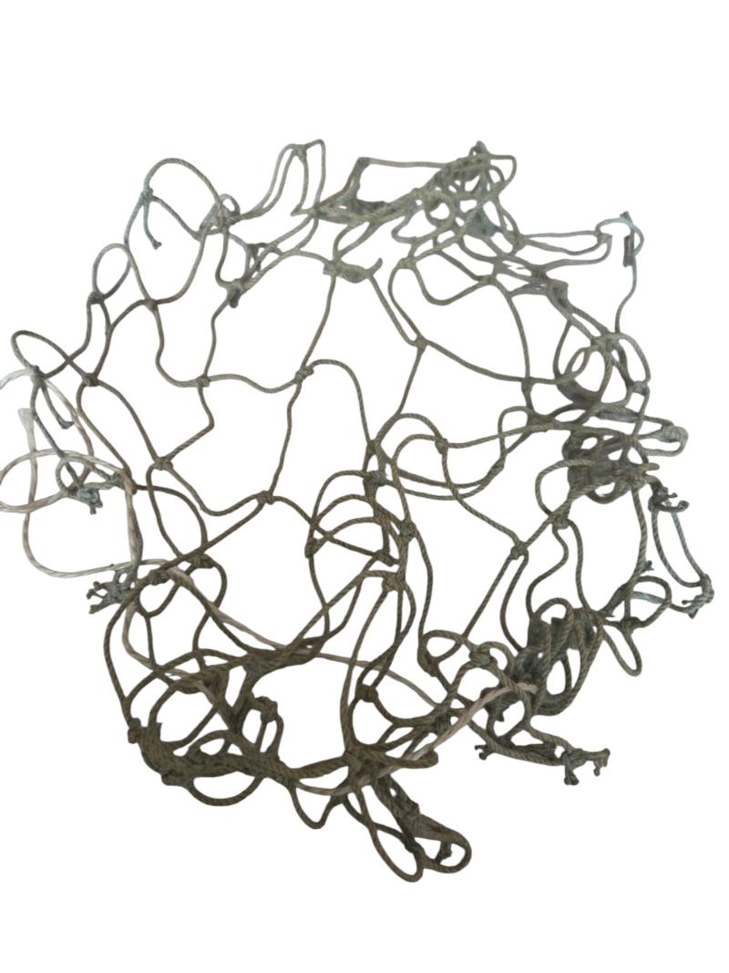 a us WW2 helmet net