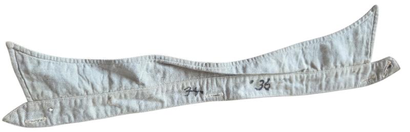Luftwaffe ww2, button-on collar for the grey melange service shirt