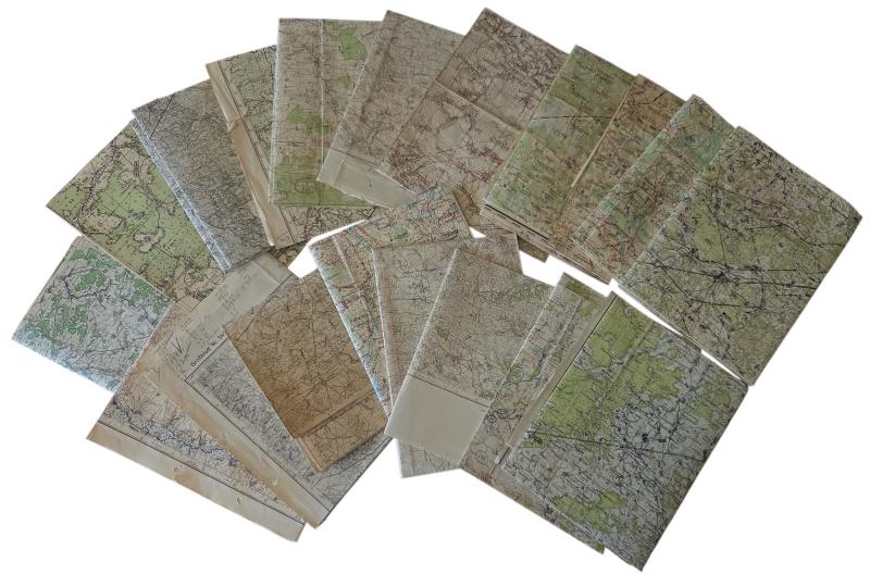 18 German WWII maps of Russia