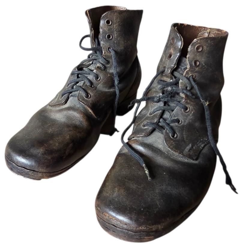 a set of german ankle boots