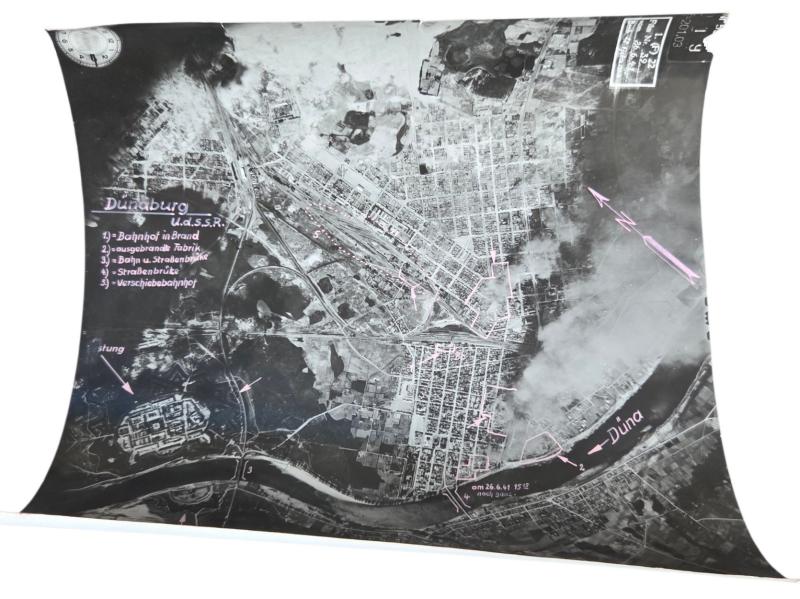 a German WWII aerial photo, I think of Russia