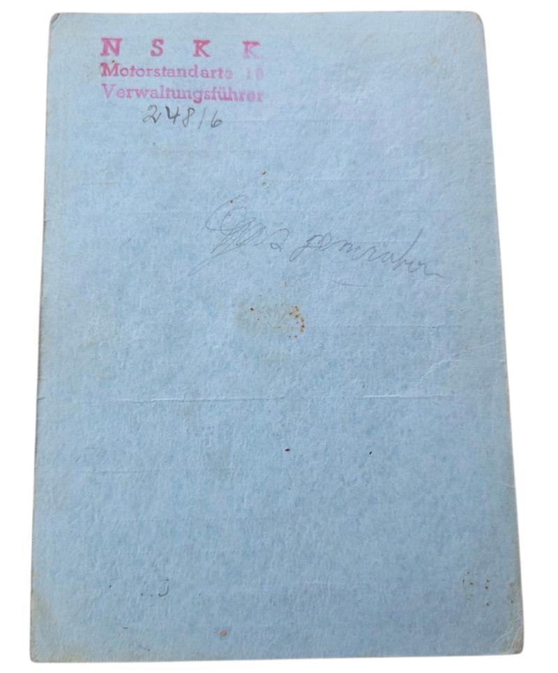 a wehrmacht ww2 100% original Betriebsberechtigungsschein (Operating Authorization Certificate)