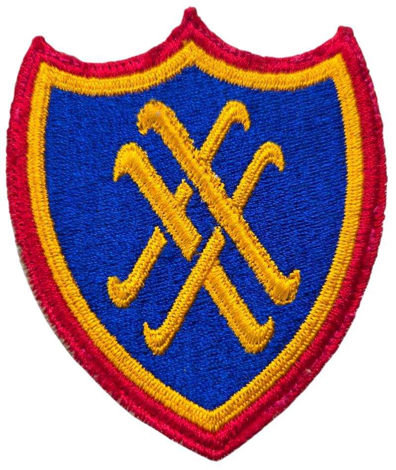 a us ww2 xx corps patch