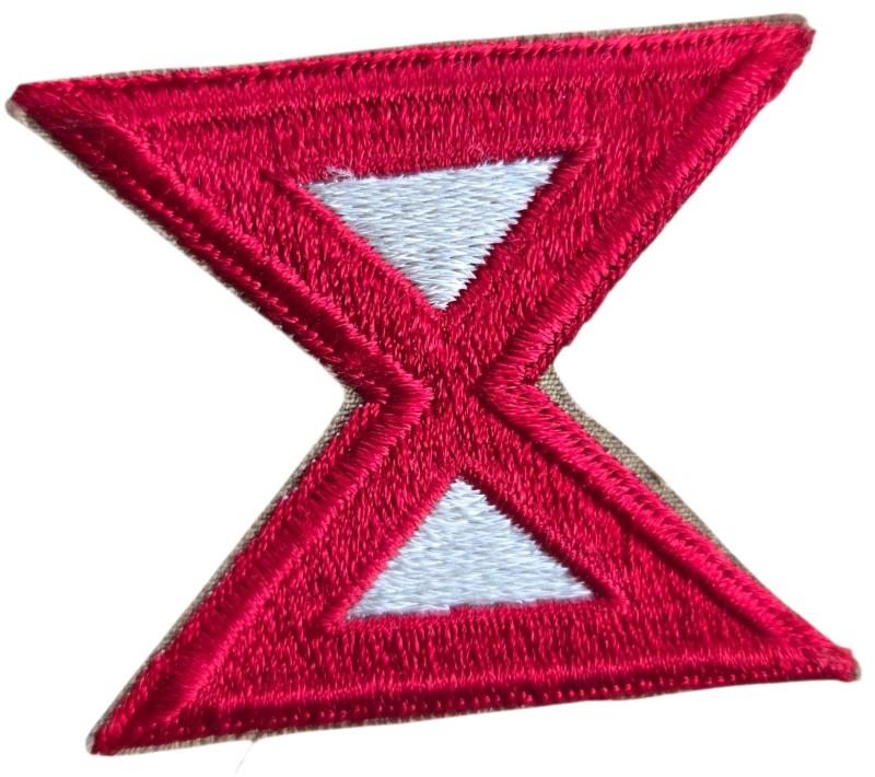 a ww2 us 10th army cloth patch