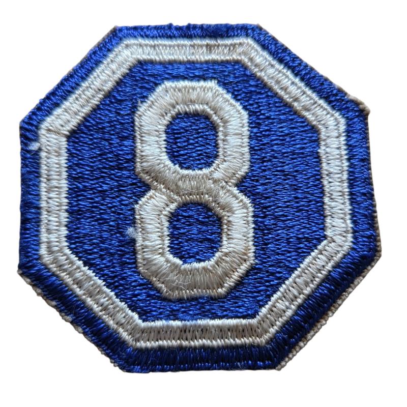 us ww2 8th VIII army corps patch