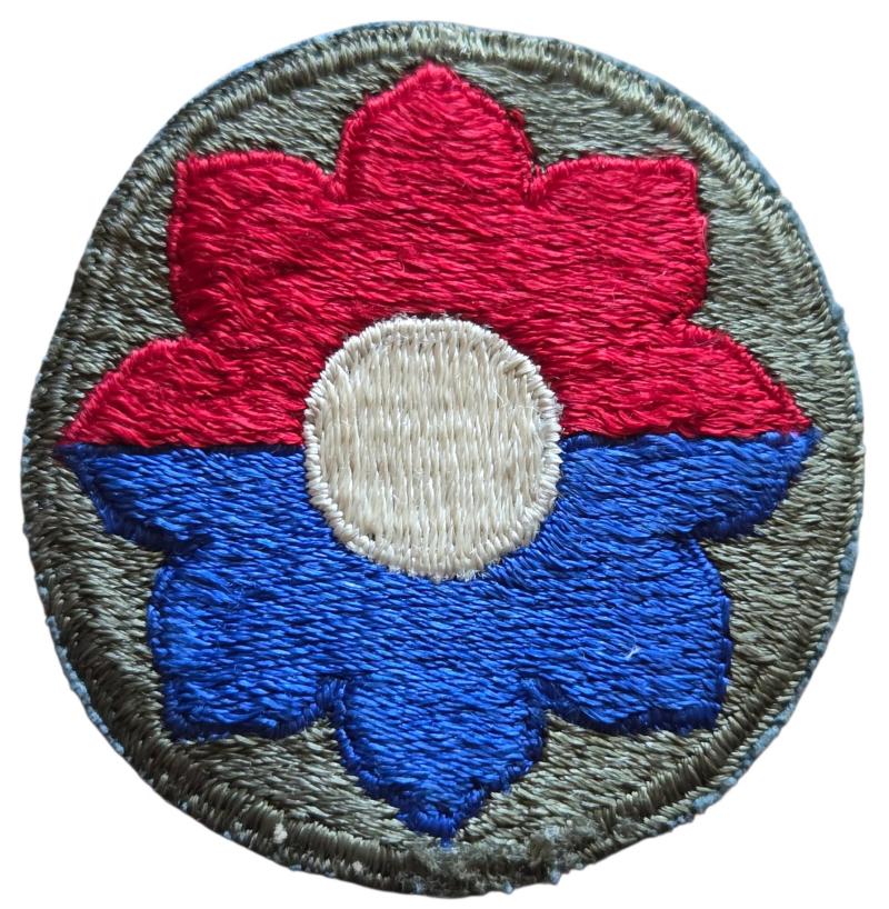 a us ww2 9th infantry patch